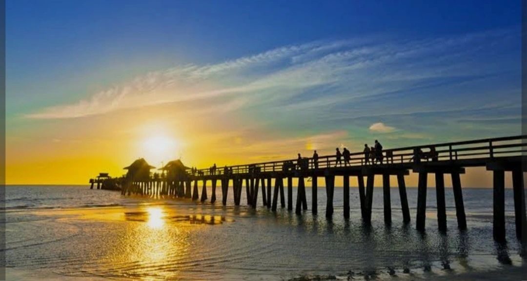 Naples Pier at sunset